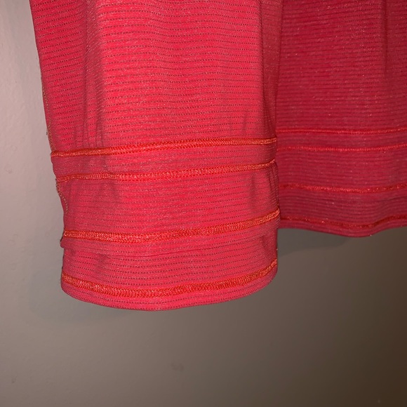 Lululemon Athletica Bra Top Size 6 Blue & Coral - Picture 4 of 9